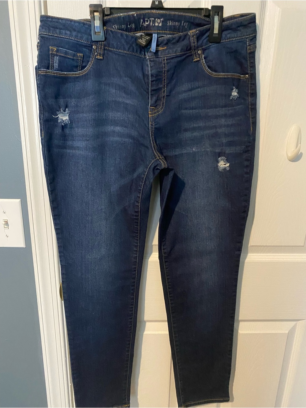 Apt. 9 Women's Skinny Jeans - Dark Indigo